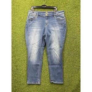 Tommy Bahama Jeans Womens 33x29 Slim Boyfriend Fit Stretch Medium Wash Denim